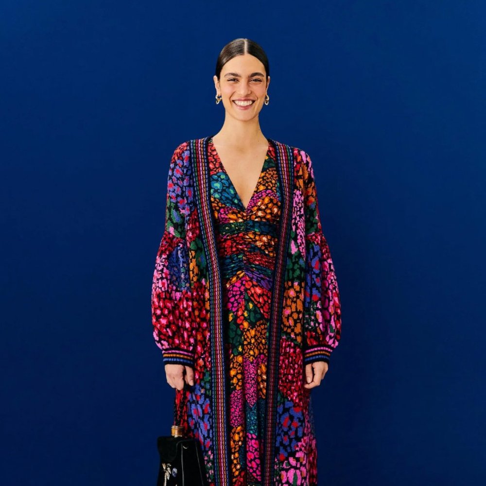 FARM RIO Rainbow Hearts Cardigan!